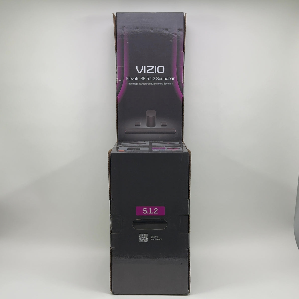 New VIZIO Elevate SE 5.1.2 Smart Soundbar Black SL512X-0806