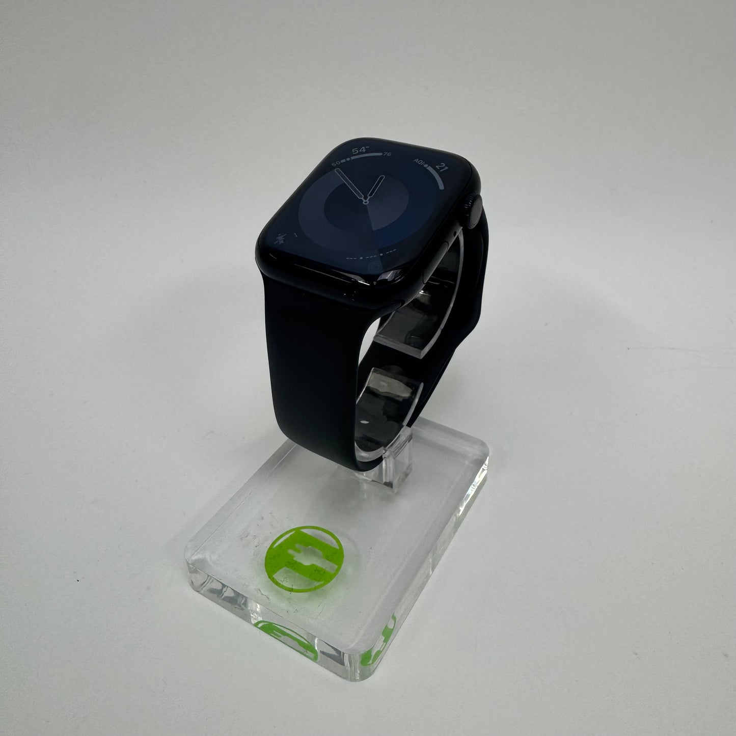 GPS Only Apple Watch Series 9 44MM Black Aluminum Black Sport Band MTQQ3LL/A