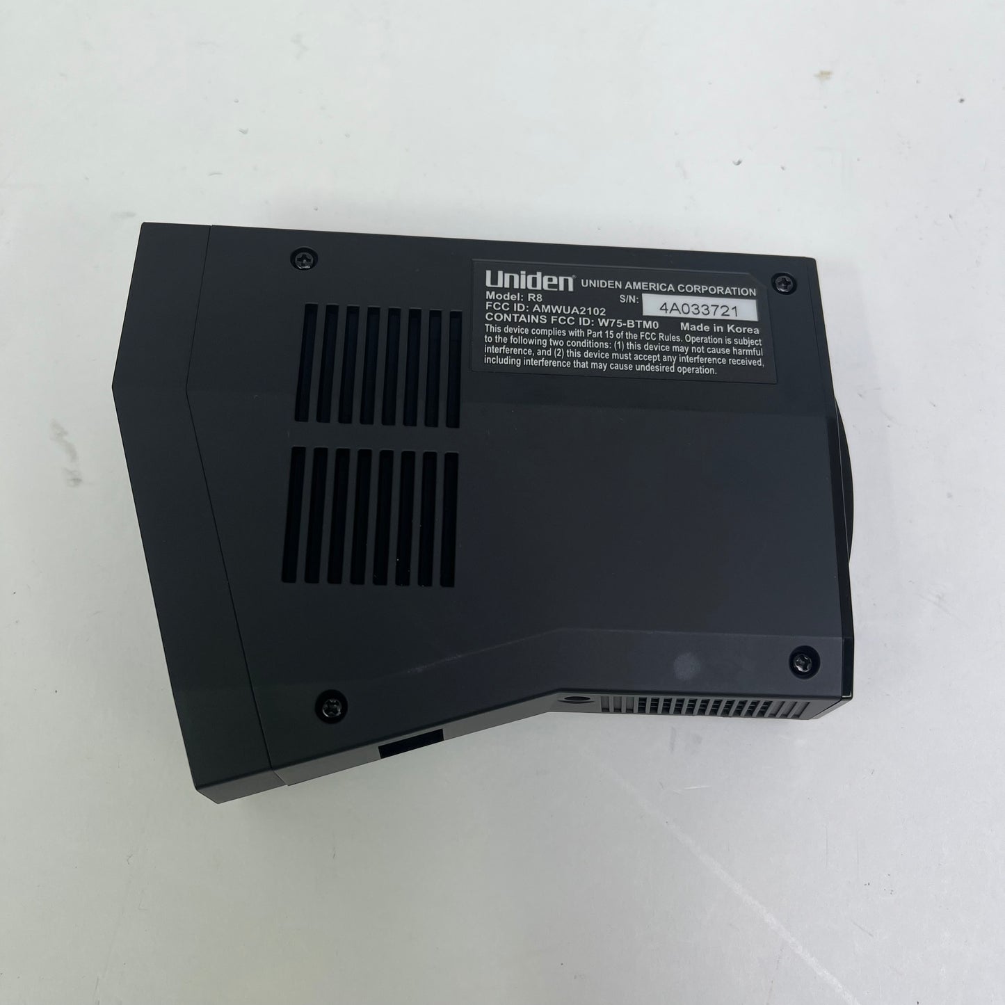 Uniden R8 Radar Detector