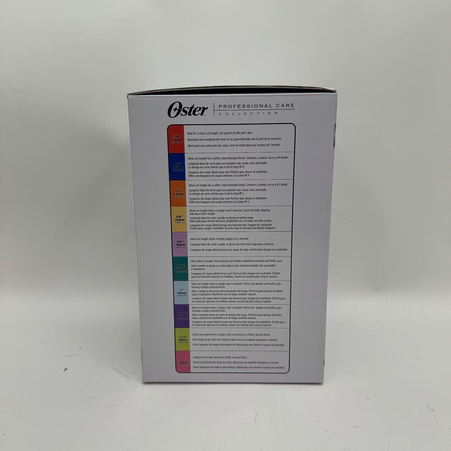New Oster Professional Care Collection 10 Pack Comb Kit 078936-100