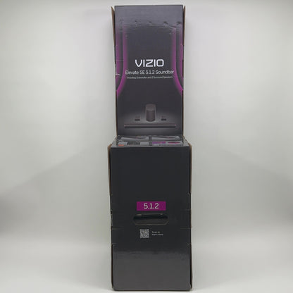New VIZIO Elevate SE 5.1.2 Smart Soundbar Black SL512X-0806