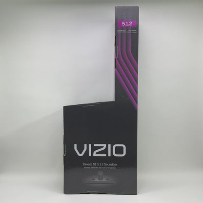 New VIZIO Elevate SE 5.1.2 Smart Soundbar Black SL512X-0806