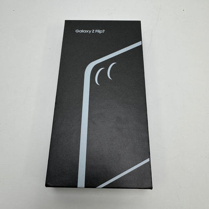 New Unlocked Samsung Galaxy Flip7 12GB RAM 256GB SM-F766UDBAXAA Blue Shadow