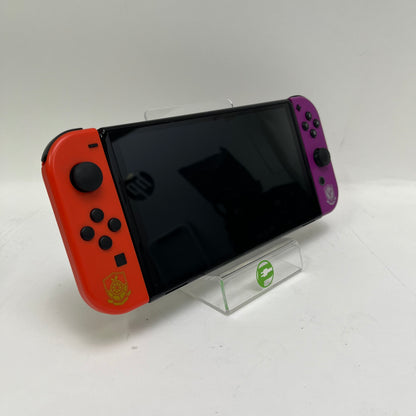 Nintendo Switch OLED Console Gaming System HEG-001 Pokemon Scarlet Violet