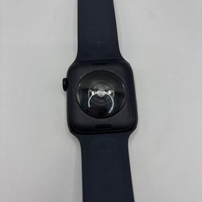 Unlocked Apple Watch SE 3 44MM Midnight Aluminum Black Sport Band MEPJ4LW/A