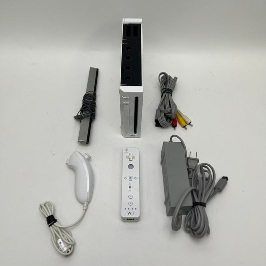Nintendo Wii Video Game Console RVL-001 White
