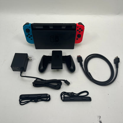 Nintendo Switch v2 Console Gaming System HAC-001(-01)  Red/Blue
