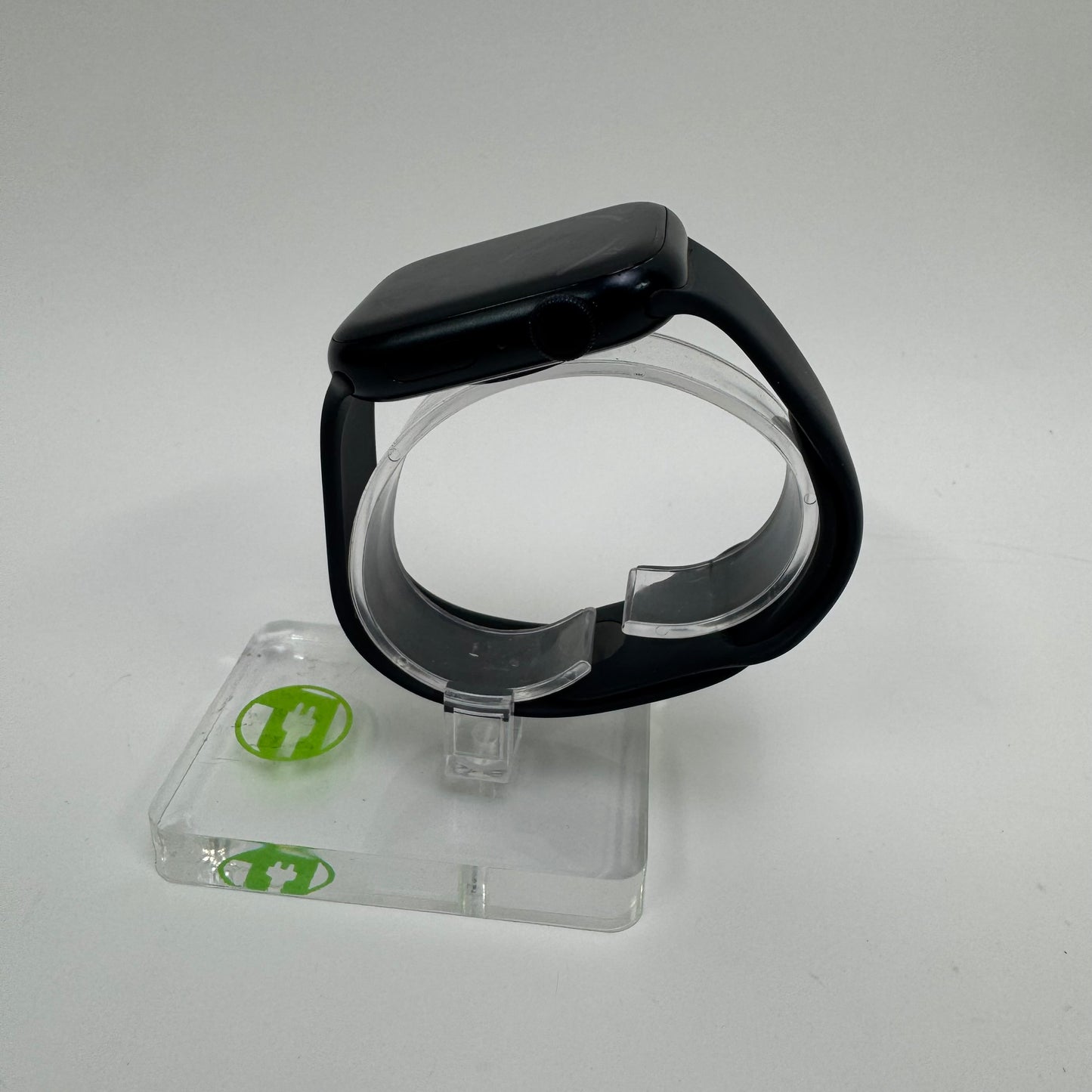 GPS Only Apple Watch Series 9 44MM Black Aluminum Black Sport Band MTQQ3LL/A