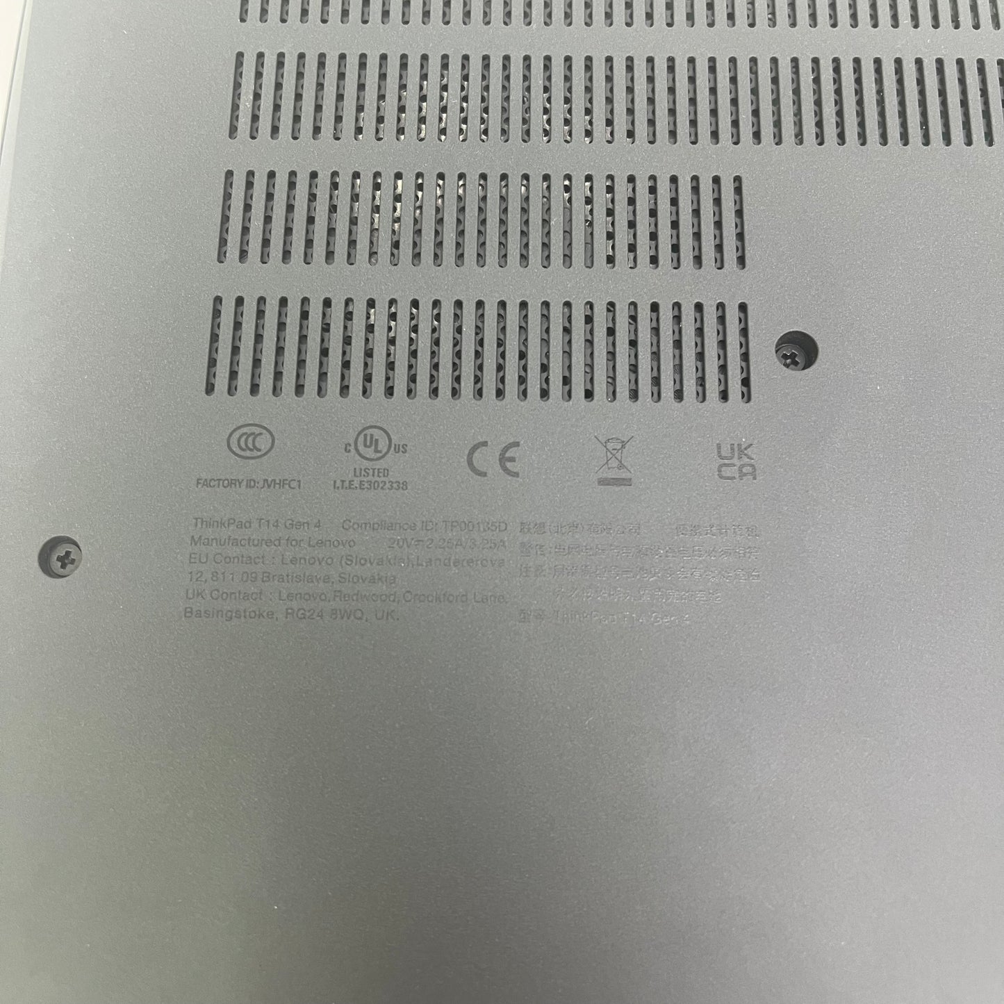 Lenovo ThinkPad T14 Gen 4 14" i5-1345U 16GB RAM 512GB SSD