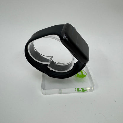 Unlocked Apple Watch SE 2nd Gen 44MM Black Aluminum Black Sport Band MYER2LL/A