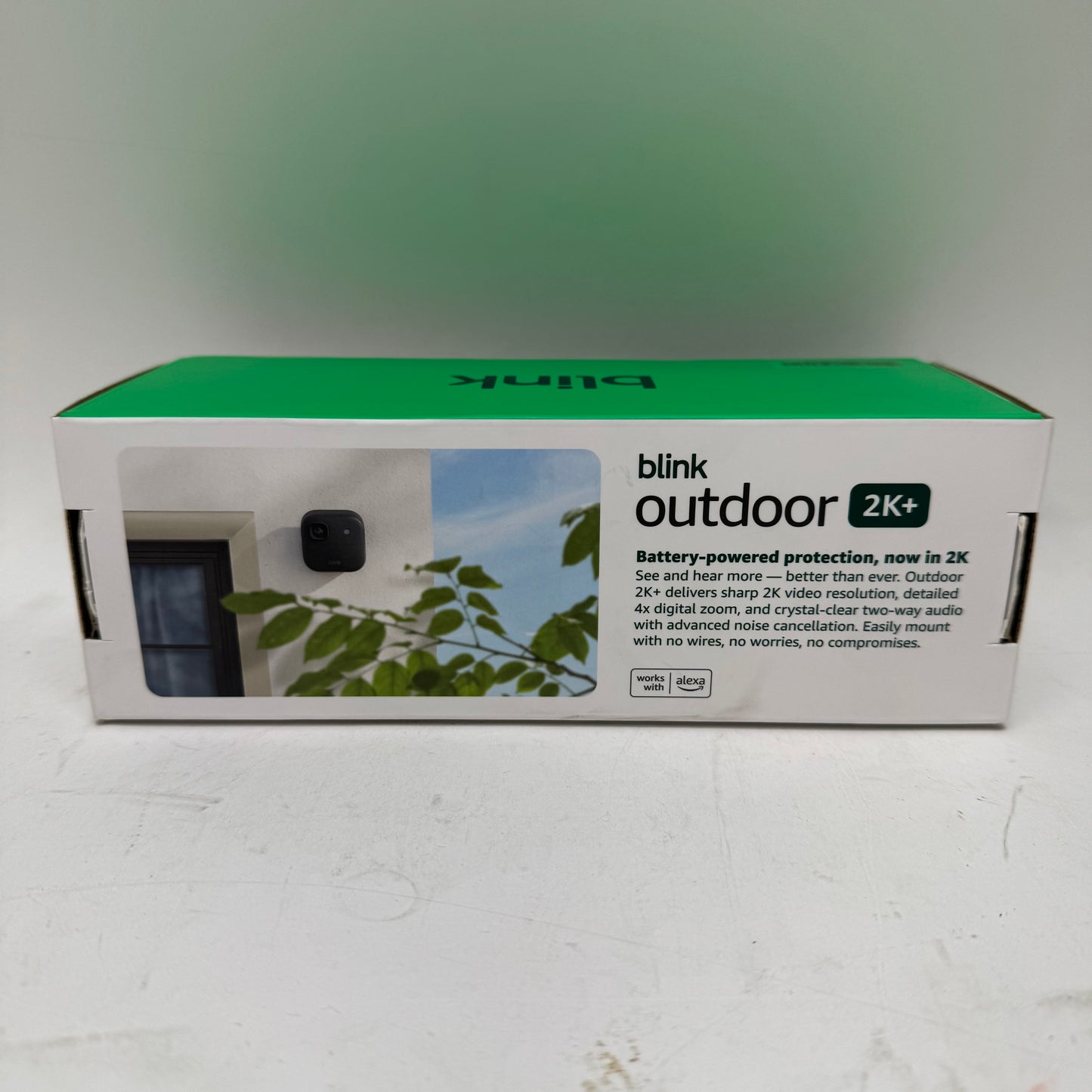 New Blink Outdoor 2k Plus Smart Security Camera Black
