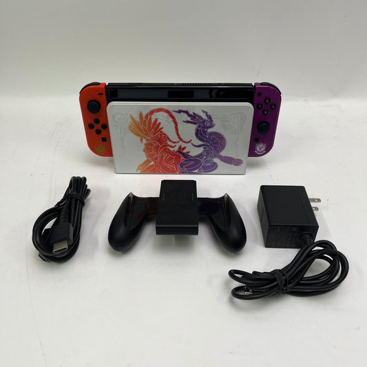 Nintendo Switch OLED Console Gaming System HEG-001 Pokemon Scarlet Violet