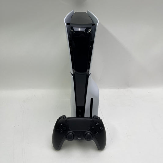 Sony PlayStation 5 Slim Disc PS5 1TB White Console Gaming System CFI-2015