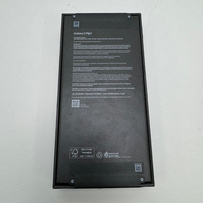 New Unlocked Samsung Galaxy Flip7 12GB RAM 256GB SM-F766UDBAXAA Blue Shadow