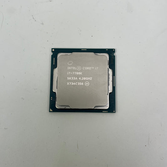 Intel Core i7-7700K 4.20GHz Quad Core SR33A 8 Thread LGA 1151