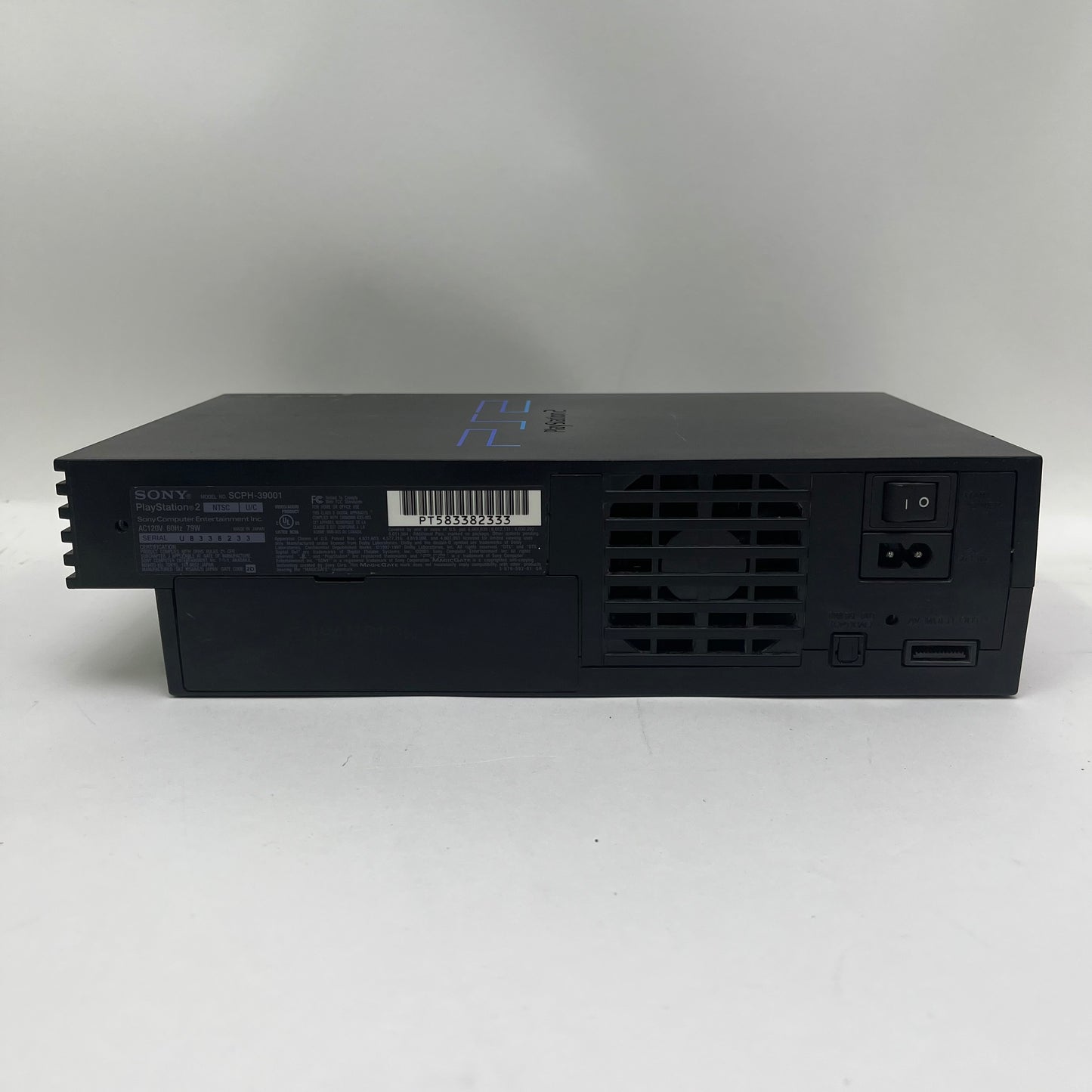 Sony PlayStation 2 PS2 Black Console Gaming System SCPH-39001