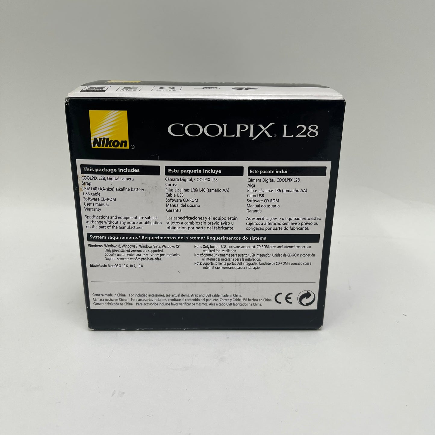 Nikon COOLPIX L28 20.1MP Compact Camera