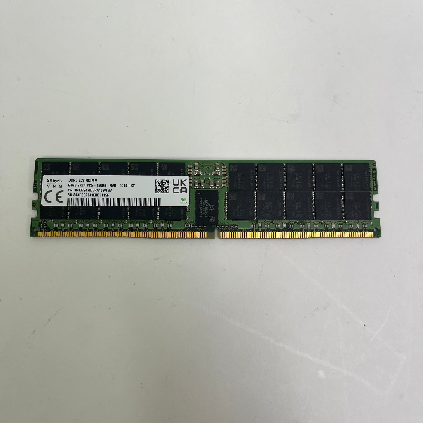 SK Hynix 64GB (1x64GB) RAM DDR5 RDIMM 4800MHz Server Memory