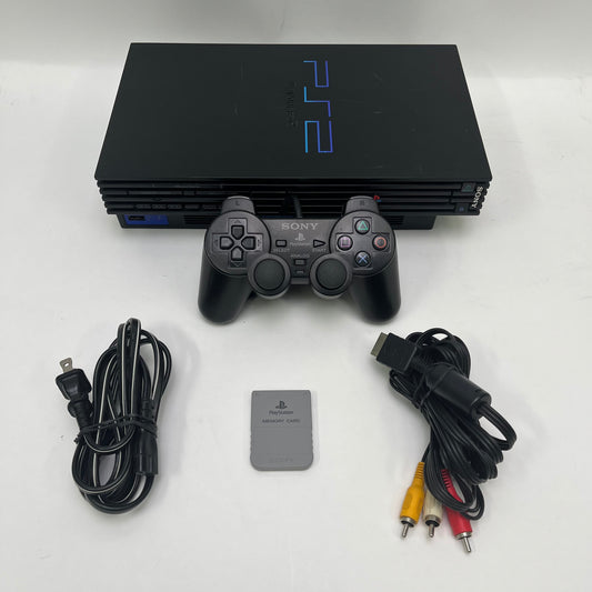 Sony PlayStation 2 PS2 Black Console Gaming System SCPH-39001