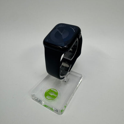 GPS Only Apple Watch Series 9 44MM Black Aluminum Black Sport Band MTQQ3LL/A