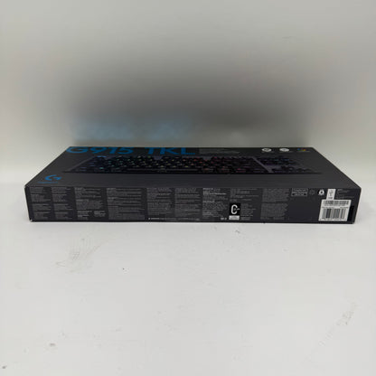 New Logitech G915 TKL YR0076 Wireless Wireless Gaming Keyboard Black