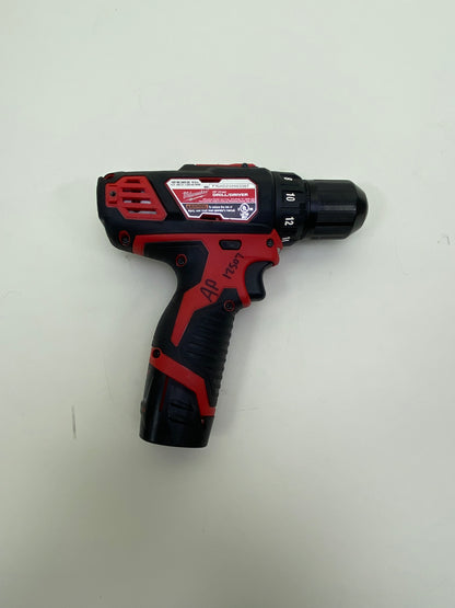 Milwaukee 2407-20 M12 12V 3/8" (10mm) Drill/Driver