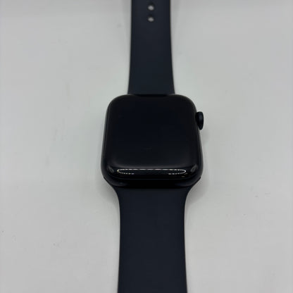 Unlocked Apple Watch SE 3 44MM Midnight Aluminum Black Sport Band MEPJ4LW/A