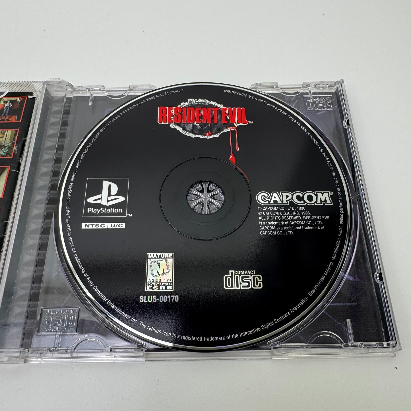 Resident Evil  (Sony PlayStation 1 PS1,  1996)